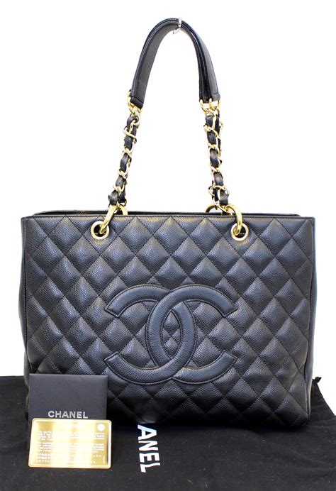 black purse chanel|large Black Chanel tote bag.